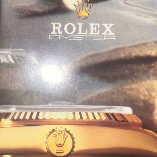 Rolex pack of used catalogs with two editions from 1980 and 2000