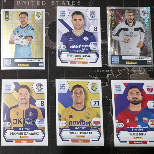 Panini Super League 2025-2026 Stickers new collection