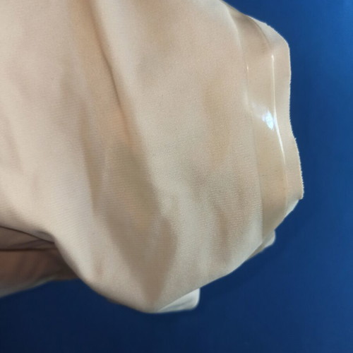 Lazer Latex High-Waisted Shapewear Like New Beige