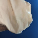 Lazer Latex High-Waisted Shapewear Like New Beige