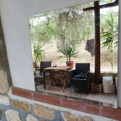 Bijouterie square mirror used