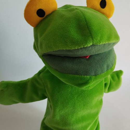 Animal puppets used, pack of 4 dolls for puppet theater