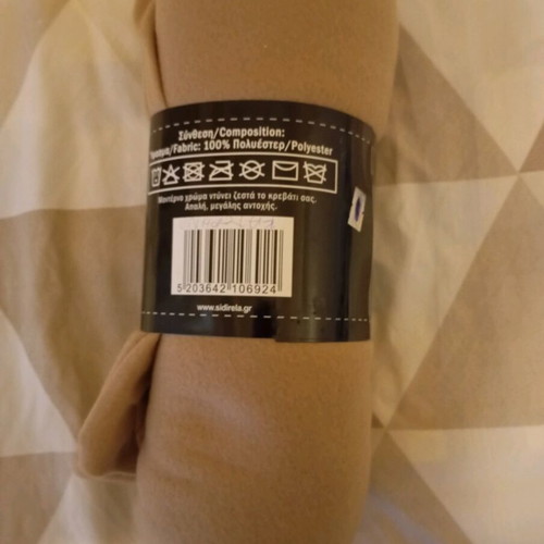 Double fleece blanket new