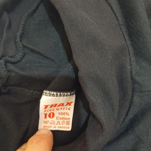 TRAX sweatpants size 10, black