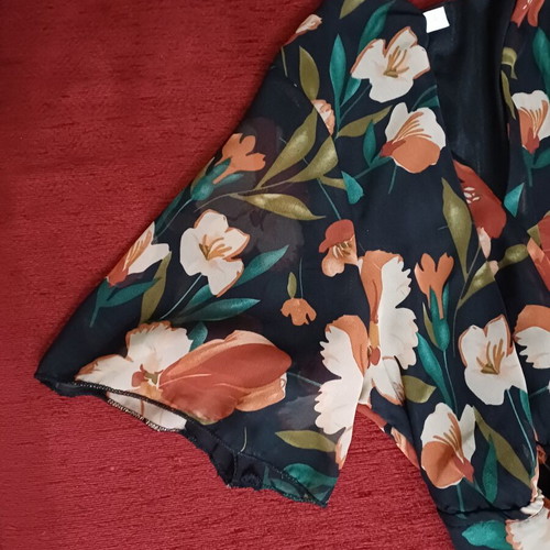 Floral dress Foresta Bella light, like new, size L/XL