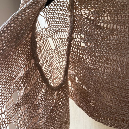 Rococo knitted versatile bolero scarf made in Italy like new