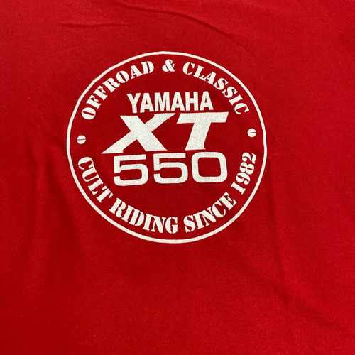 Yamaha XT550 T-shirt XXL used, red