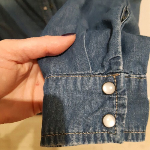 Denim shirt like new, blue, size S