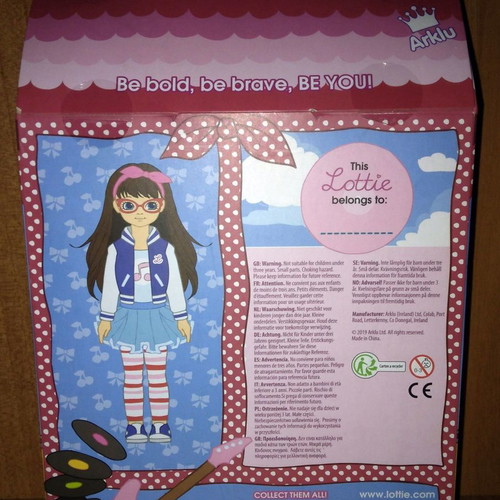 Arklu 2019 Lottie Rockabilly doll new