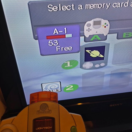 Visual Memory Unit 4Mb for Sega Dreamcast like new