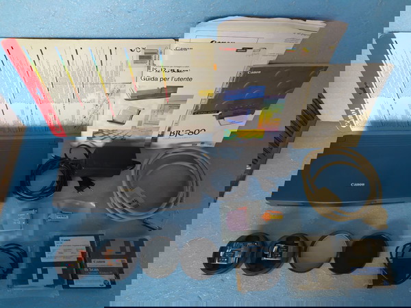 преносим цветен струен принтер/скенер.принтер/скенер, CANON BJC-80 ПРОИЗВЕДЕН В ЯПОНИЯ.