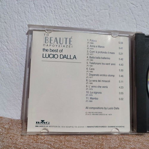 The Best of Lucio Dalla CD new, pop