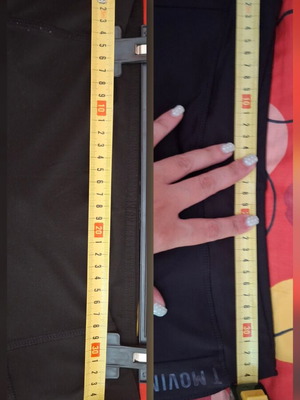Sports leggings pack of 2 medium black with mesh details, like new