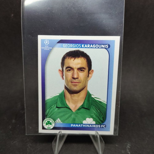 Georgios Karagounis Panathinaikos 2008-2009 Panini Champions League sticker, like new
