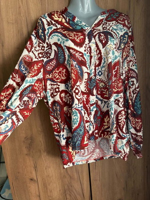 Cecil βαμβακερή γυναικεία μπλούζα, XL-2XL, πολύχρωμη