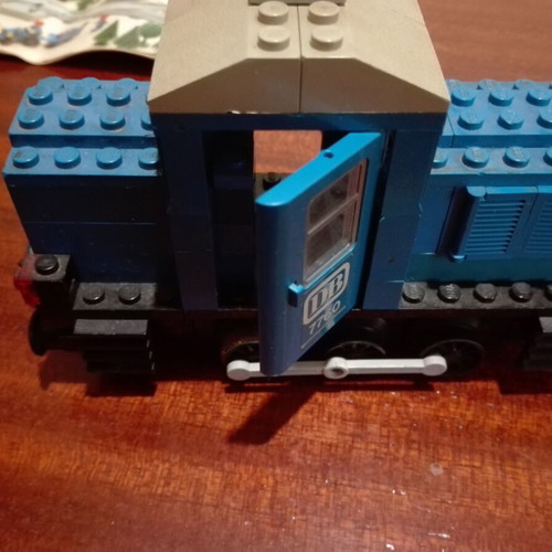 Lego 7760 Diesel Shunter Locomotive used, complete train wagon 100%