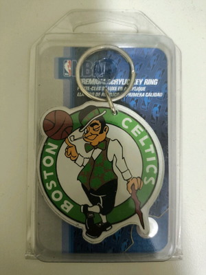 Boston Celtics NBA champions keychain new