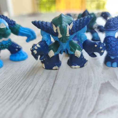 Gormiti figures used, pack of 5, very good condition