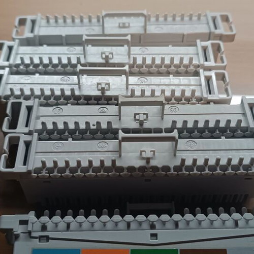 Regletes distributors new set of 6 pieces, white plastic