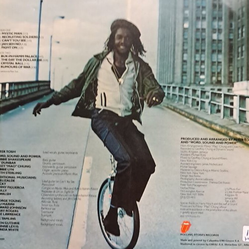 Peter Tosh Mystic Man album