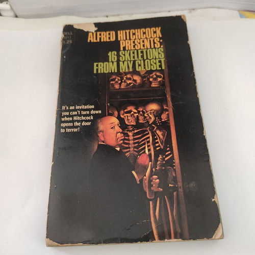 Alfred Hitchcock Presents 16 Skeletons from My Closet Used Edition 1976