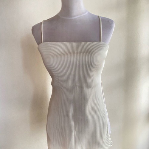 Zara top new, size L, beige