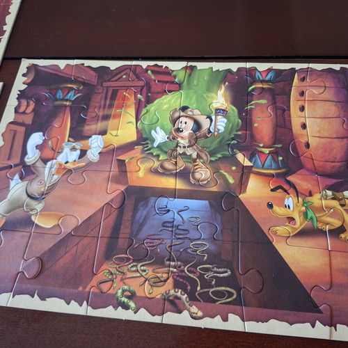 Disney Puzzle 10 in 1 Mickey Mouse & Friends like new