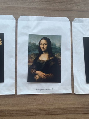 Postcards set of 3 new, Louvre Museum originals