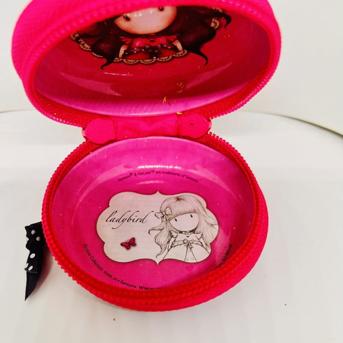 Santoro Gorjuss Ladybird round collectible wallet like new