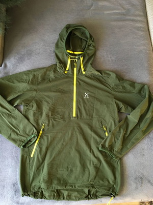 Haglöfs Anorak Boa/Krait/Viper Men Jacket L like new, green