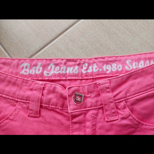 Bsb pink shorts like new, mid-rise mini