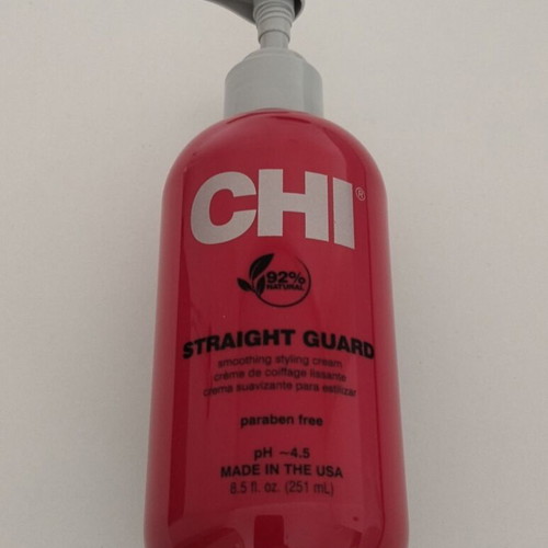 Chi Straight Guard hair cream against frizz 250ml new