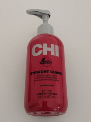 Chi Straight Guard hair cream against frizz 250ml new