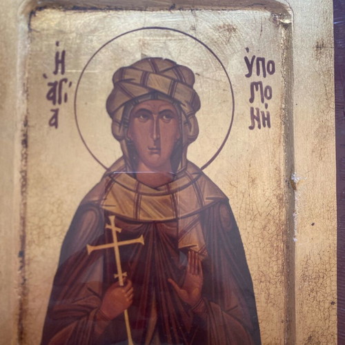 Icon of Saint Hypomone new, 18x24