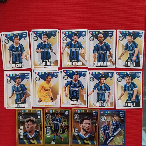 2020 FIFA Panini 365 Adrenalyn FC INTER like new