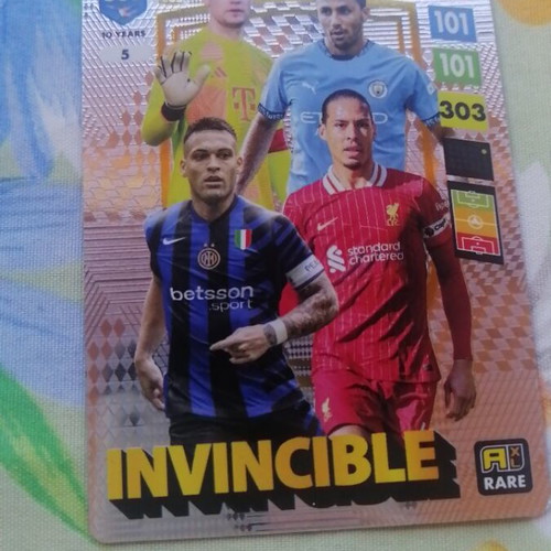 Invincible 2025 collectible sticker card like new