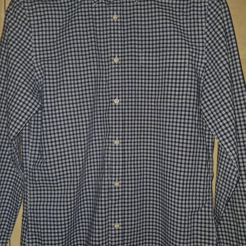 Benetton checked shirt like new