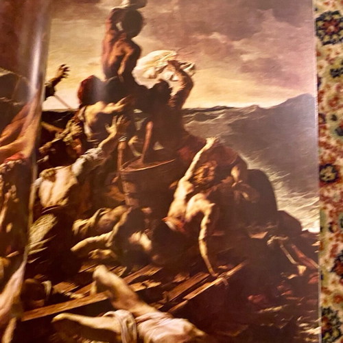 French Painting book used, English