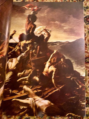 French Painting book used, English