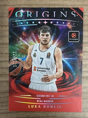 Panini Origins Euroleague Basketball Luka Doncic card like new