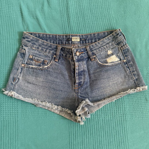 Pull & Bear denim shorts like new, size S 36 8, blue