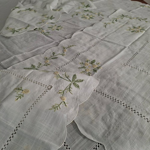 Rococo embroidery set spring, new