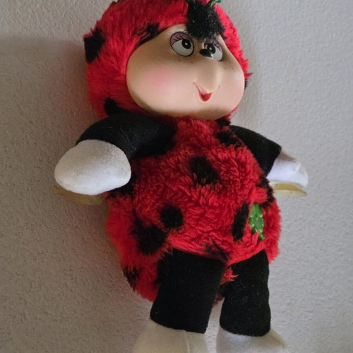 Noel ladybug collectible doll used, 1990s