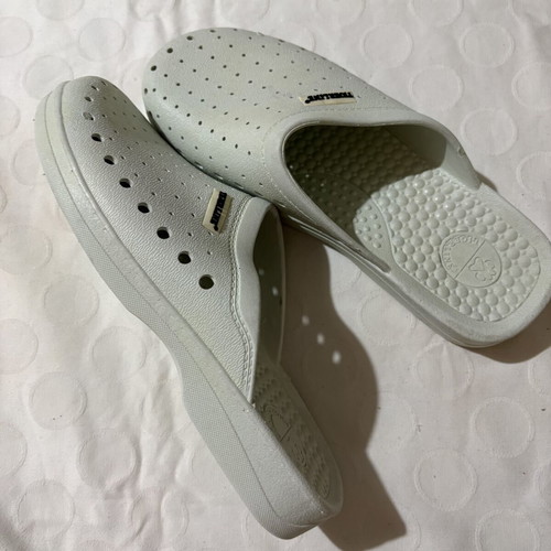 Vintage clogs size 38 used, ice color