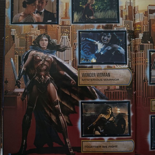 Panini album World of Batman 2016 used, completed