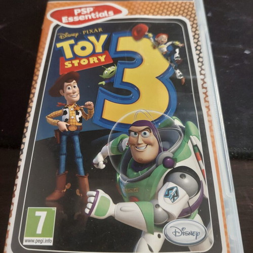 Toy Story 3 PSP game used, fully functional disc