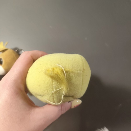 Set of 9 plush animal toys including Tweety and Ty