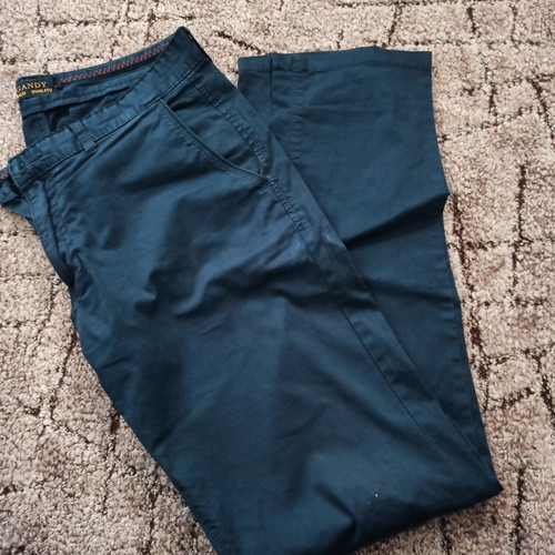 Men's blue fabric pants like new
