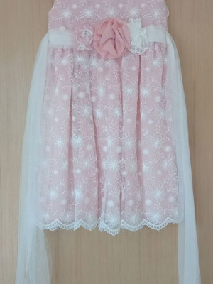 New life children's dress 2-4 years like new with cardigan