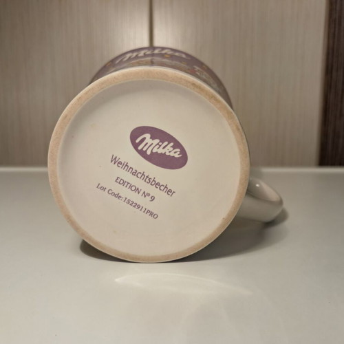 Milka Christmas Collectible Mug New Edition Nº 9